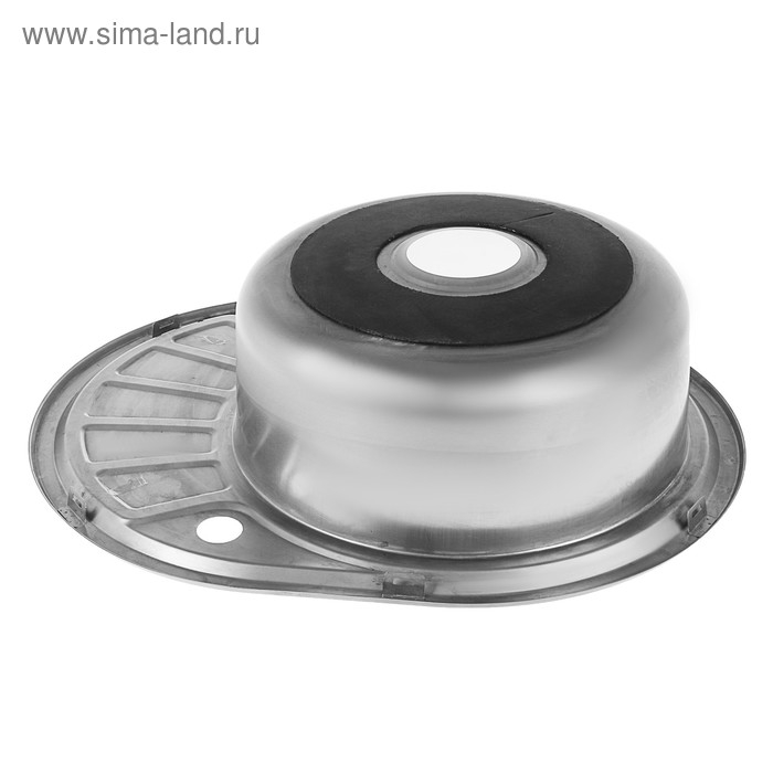 Мойка кухонная Accoona AB4557-R, врезная, правая, толщина 0.6 мм, 570х450х165мм, глянец Мойка кухонная Accoona AB4557-R, врезная, правая, толщина 0.6 мм, 570х450х165мм, глянец