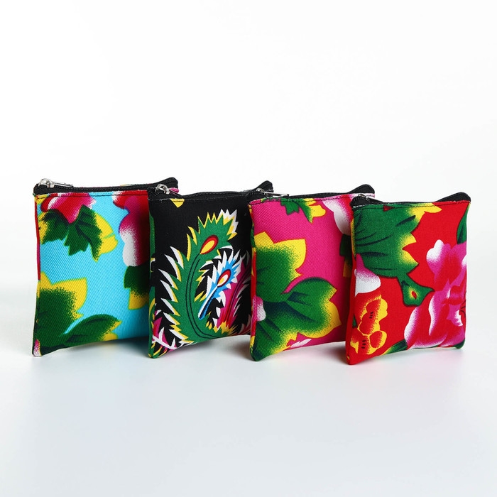 Кошелёк женский на молнии, цвет МИКС Кошелёк женский на молнии, цвет МИКС