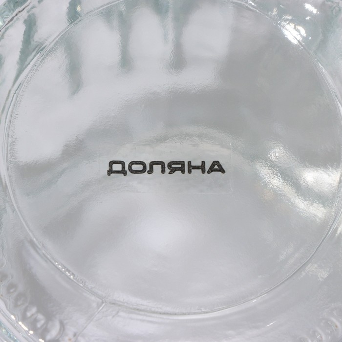 Банка стеклянная для хранения сыпучих продуктов Доляна &laquo;Зайка&raquo;, 230 мл, с керамической крышкой