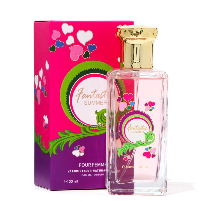 Туалетная вода женская Fantastic Summer , 100 мл Туалетная вода женская Fantastic Summer , 100 мл