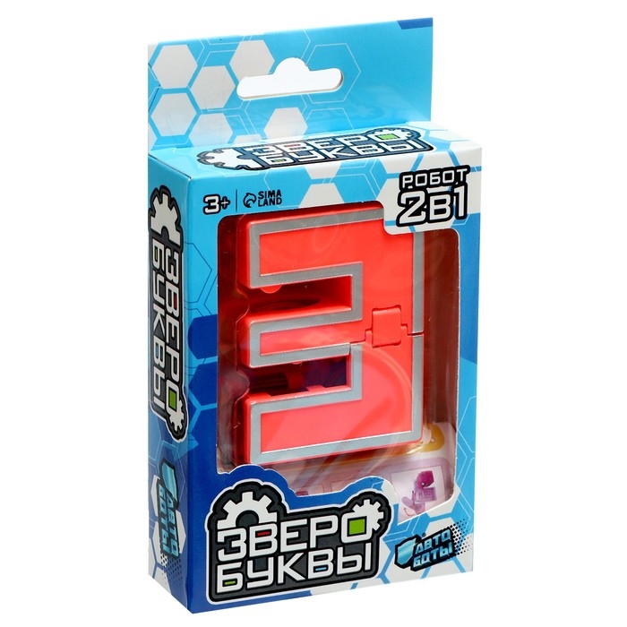 Робот-буква E, трансформируется в Мышь