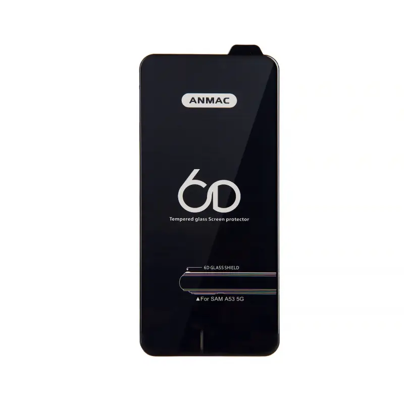 Защитное стекло для Samsung A53 Anmac 6D Black без упаковки Арт. 1137292 (10 шт./уп.)