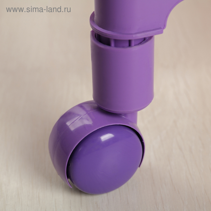 Этажерка для игрушек на колесах «Радуга», с выдвигающимися лотками, цвет МИКС Этажерка для игрушек на колесах «Радуга», с выдвигающимися лотками, цвет МИКС