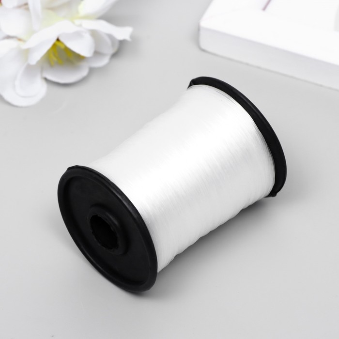 Леска для бисера 0,2 мм, 400 м, белый Леска для бисера 0,2 мм, 400 м, белый