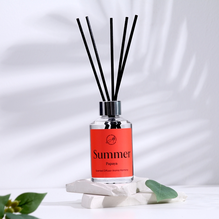 Диффузор ароматический, Диффузор ароматический, "Papaya", папайя, 100 мл