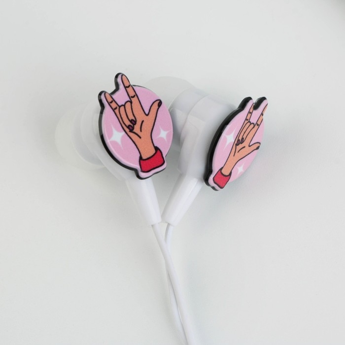 Наушники на открытке Наушники на открытке "Будь собой", модель RX-5, 13 х 11 см