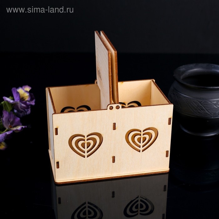 Коробочка для чая Коробочка для чая "Сердца"