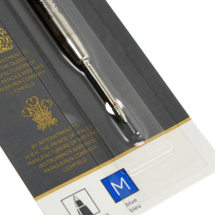 Стержень шариковый Parker QuinkFlow BP Z08 M, 1 мм, синие чернила Стержень шариковый Parker QuinkFlow BP Z08 M, 1 мм, синие чернила