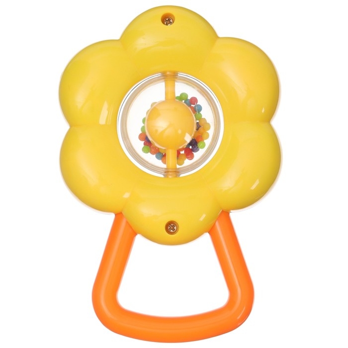 Погремушка «Ромашка», цвет МИКС, Крошка Я Погремушка «Ромашка», цвет МИКС, Крошка Я