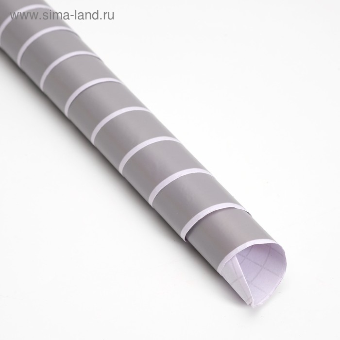 Пленка самоклеящаяся, тёмно-серая, 0.45 х 3 м, 80 мкм Пленка самоклеящаяся, тёмно-серая, 0.45 х 3 м, 80 мкм