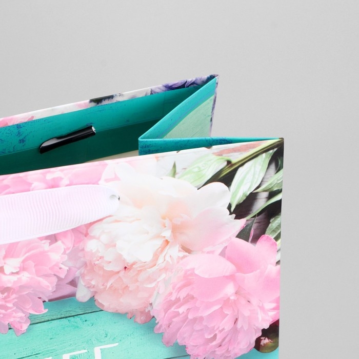 Пакет подарочный ламинированный вертикальный, упаковка, &laquo;Тебе на радость&raquo;, MS 18 х 23 х 8 см