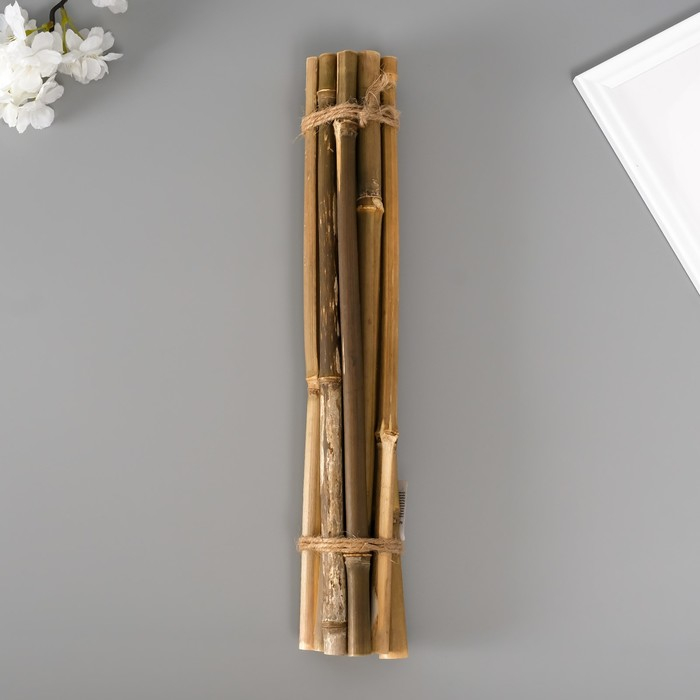 Декоративный бамбук 40 см, 10 шт