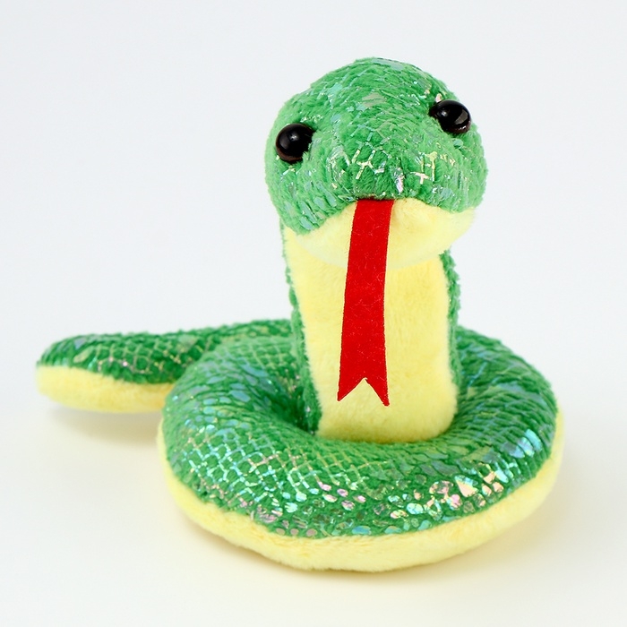 Новогодний подарочный набор «Исполнения желаний»: мягкая игрушка змея и кружка