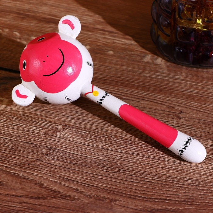 Сувенирный музыкальный инструмент Маракас Сувенирный музыкальный инструмент Маракас "Обезьянка" дерево 22 см