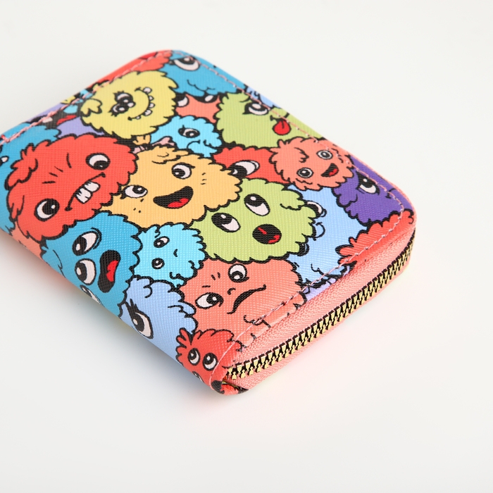 Кошелёк на молнии, цвет разноцветный Кошелёк на молнии, цвет разноцветный