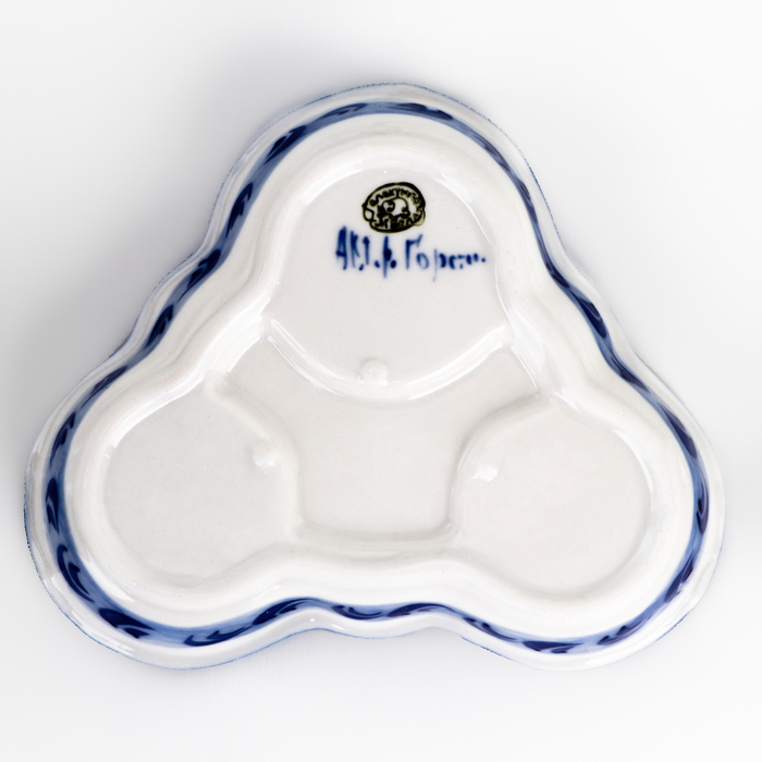 Набор для специй &laquo;Весенний&raquo;, 4 предмета, гжель