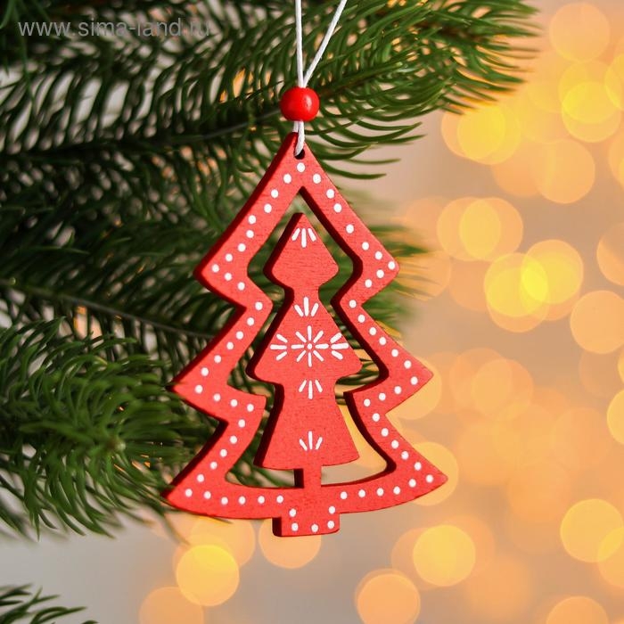 Новогодняя подвеска «Красочная ёлочка» Новогодняя подвеска «Красочная ёлочка»