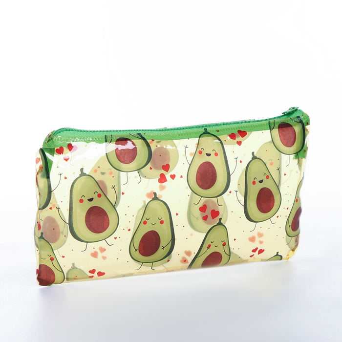 Косметичка на молнии, цвет зелёный Косметичка на молнии, цвет зелёный