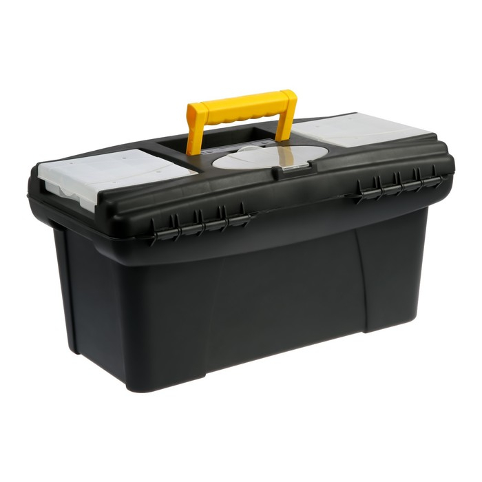 Ящик для инструмента ТУНДРА, 19 Ящик для инструмента ТУНДРА, 19", 490 х 275 х 240 мм, пластиковый