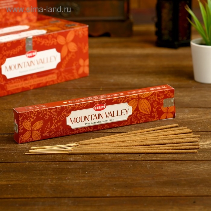 Благовония Благовония "HEM" 15 гр. Горная долина