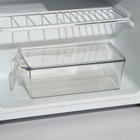 Контейнер для холодильника с крышкой и ручкой RICCO, 32×14,5×10 см