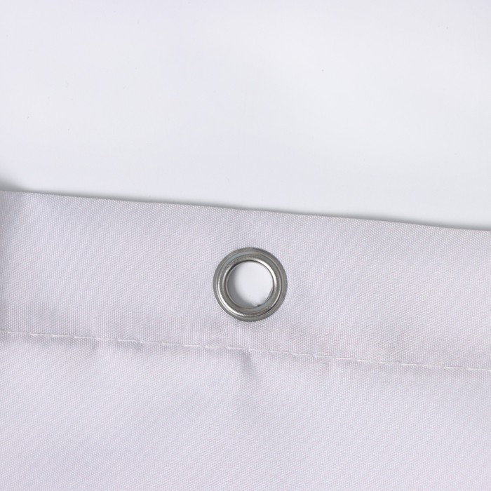 Штора для ванны Доляна «Сумерки» с люверсами, 180×180 см