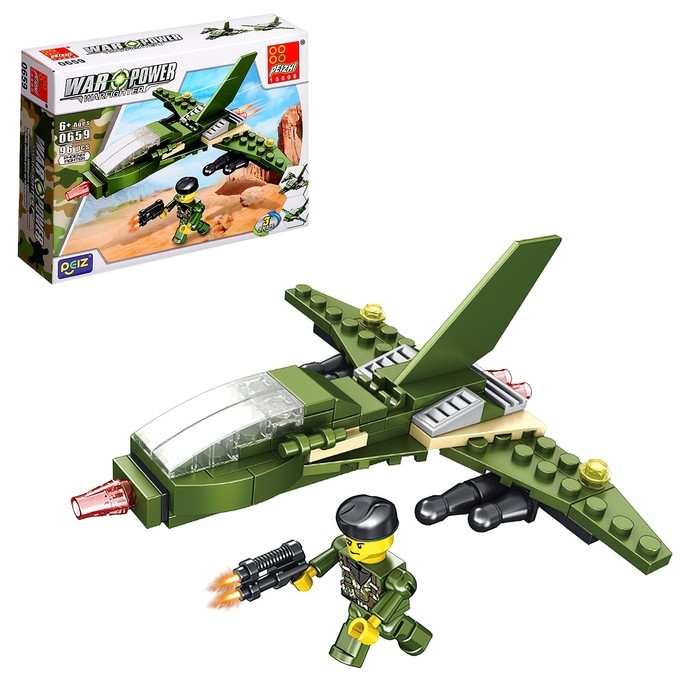 Конструктор 8 в 1 Военные &laquo;Боевая часть&raquo;, 8 видов МИКС