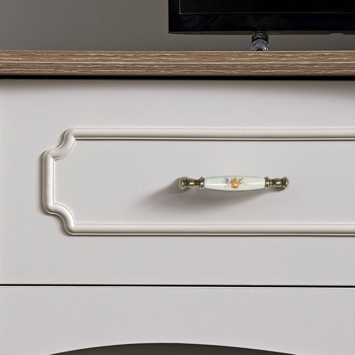 Ручка скоба ROSE CAPPIO Ceramics, 96 мм, цвет бронза Ручка скоба ROSE CAPPIO Ceramics, 96 мм, цвет бронза