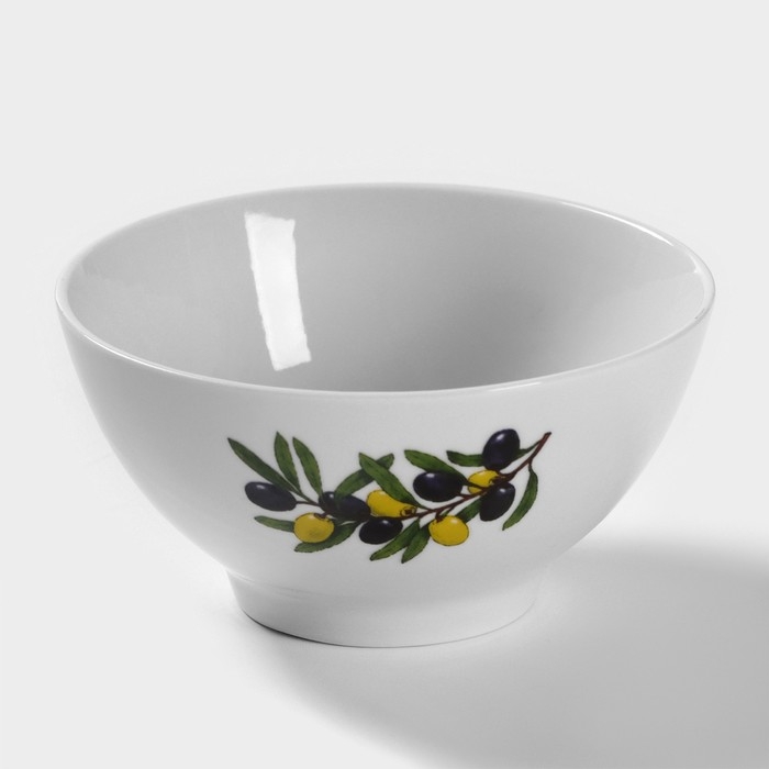 Пиала фарфоровая «Оливки», 370 мл, d=12,5 см Пиала фарфоровая «Оливки», 370 мл, d=12,5 см