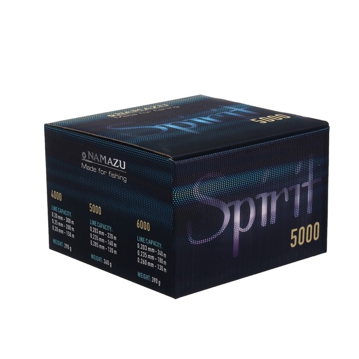 Катушка б/ин Namazu Pro Spirit SPT5000, 5+1 подшипник, 5.1:1, металлическая шпуля + пластиковая Катушка б/ин Namazu Pro Spirit SPT5000, 5+1 подшипник, 5.1:1, металлическая шпуля + пластиковая