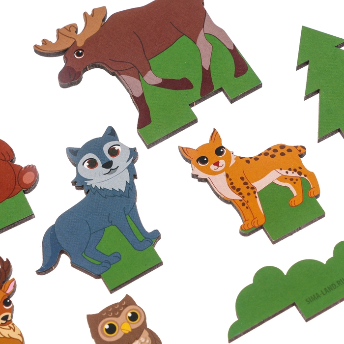 Головоломка. Повтори по образцу «Лес» Головоломка. Повтори по образцу «Лес»