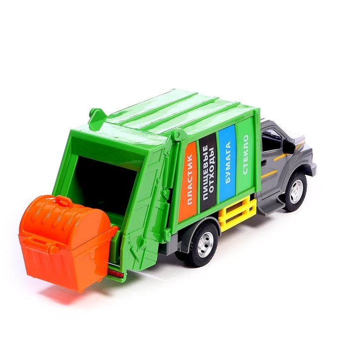 Машинка - мусоровоз «ГАЗОН NEXT» 22 см, инерция, свет, звук Машинка - мусоровоз «ГАЗОН NEXT» 22 см, инерция, свет, звук