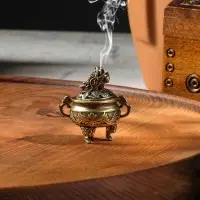 Курильница для благовоний, подставка для конусов TAKE IT EASY &laquo;Проснувшийся дракон&raquo;, 5.5&times;3.7 см