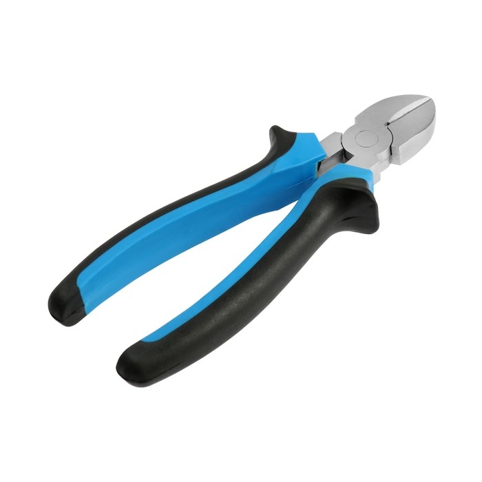 Бокорезы ТУНДРА, никелированные, двухкомпонентные рукоятки, 160 мм Бокорезы ТУНДРА, никелированные, двухкомпонентные рукоятки, 160 мм