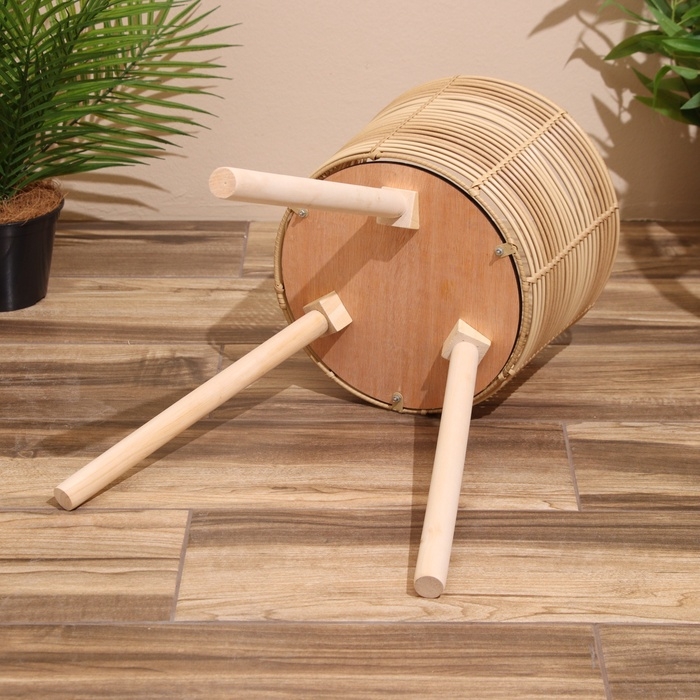 Набор плетёных кашпо, 3 шт, высота 44х44х56 см Набор плетёных кашпо, 3 шт, высота 44х44х56 см