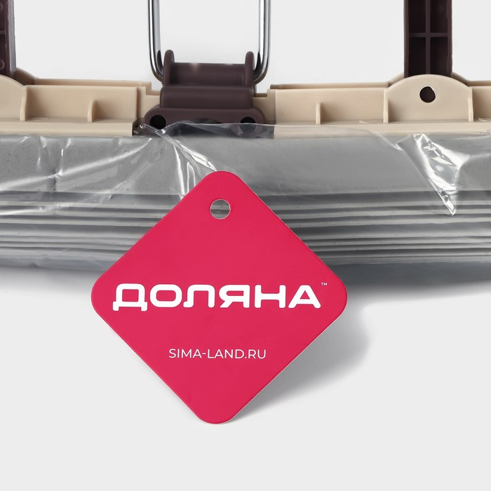 Швабра для мытья пола PVA Доляна, со складным отжимом, насадка 27×6 см, стальная составная телескопическая ручка 100(125) см Швабра для мытья пола PVA Доляна, со складным отжимом, насадка 27×6 см, стальная составная телескопическая ручка 100(125) см