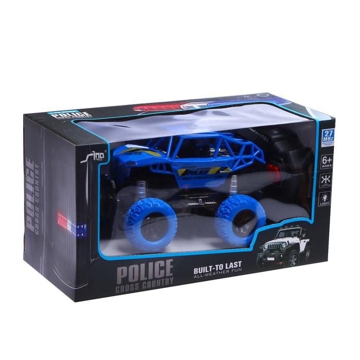 Джип радиоуправляемый «Полиция», работает от батареек, МИКС Джип радиоуправляемый «Полиция», работает от батареек, МИКС