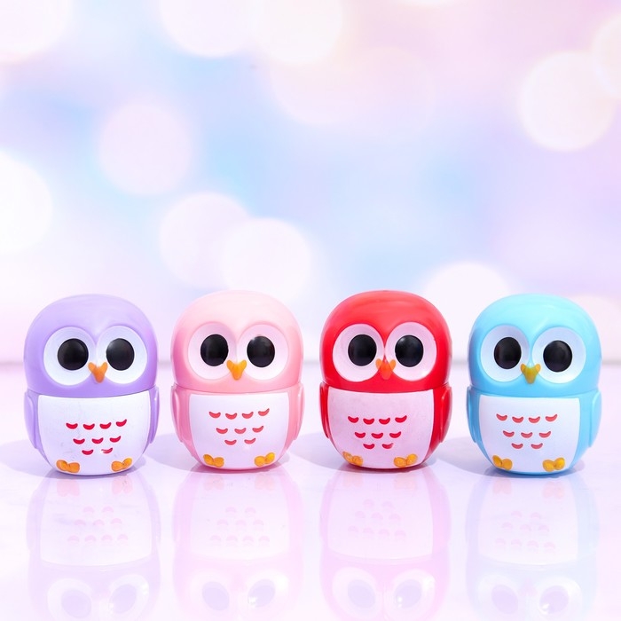 Бальзам для губ «Сова», микс цветов и ароматов Бальзам для губ «Сова», микс цветов и ароматов