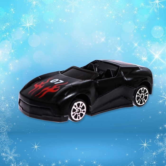 Новогодний шар с игрушкой «Спортивная машинка», МИКС Новогодний шар с игрушкой «Спортивная машинка», МИКС