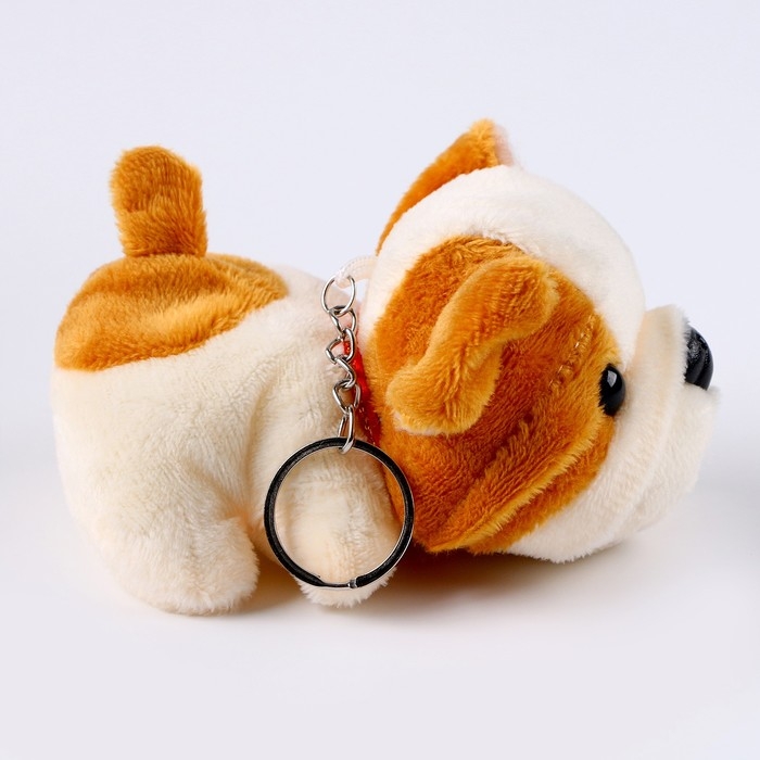 Мягкая игрушка «Щенок», на брелоке, цвета МИКС Мягкая игрушка «Щенок», на брелоке, цвета МИКС