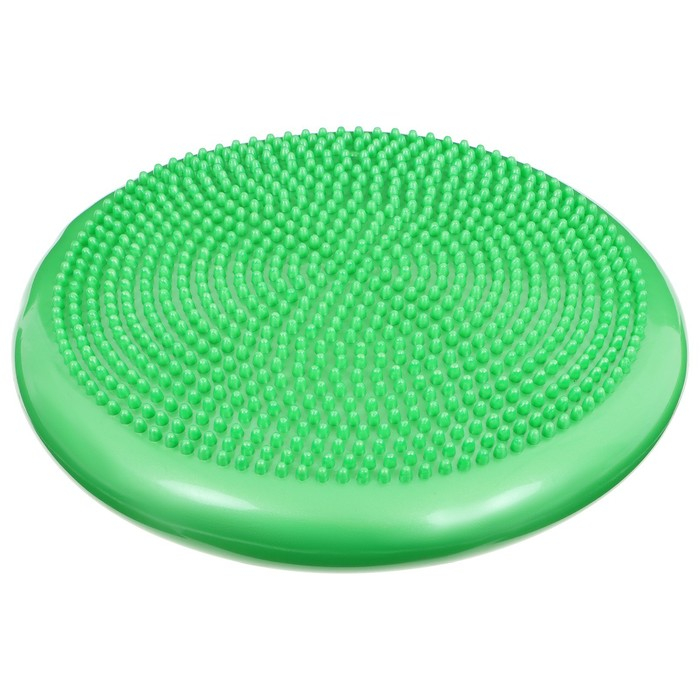 Подушка балансировочная ONLYTOP, массажная, d=35 см, цвета МИКС Подушка балансировочная ONLYTOP, массажная, d=35 см, цвета МИКС