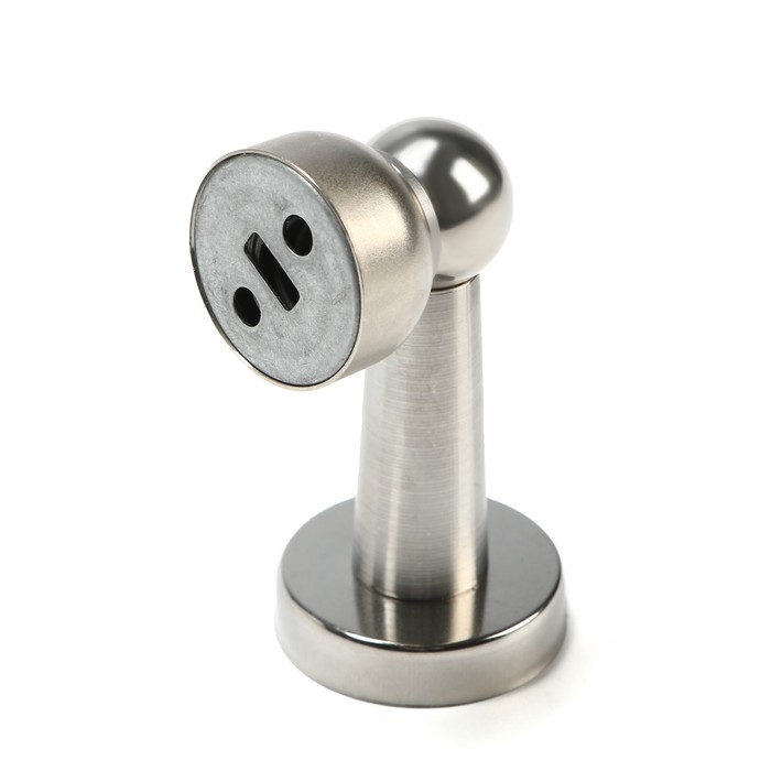 Упор дверной магнитный UM401SN, цвет никель Упор дверной магнитный UM401SN, цвет никель