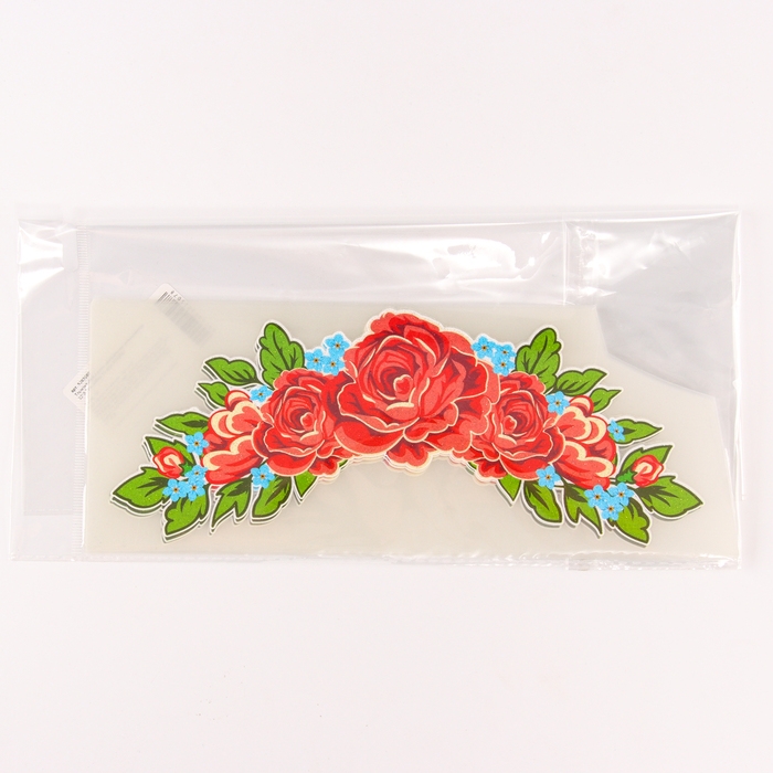 Термотрансфер «Розы», центральные, уменьшенные, 22 х 8,7 см, набор 10 шт. Термотрансфер «Розы», центральные, уменьшенные, 22 х 8,7 см, набор 10 шт.