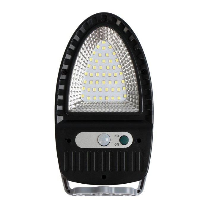 Садовый светильник на солнечной батарее с датчиком движения, накладной, 9.5 × 13 × 5 см, 49 LED, свечение белое Садовый светильник на солнечной батарее с датчиком движения, накладной, 9.5 × 13 × 5 см, 49 LED, свечение белое