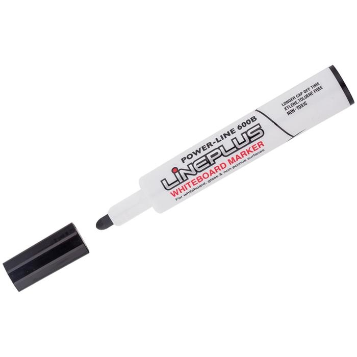 Маркер для доски Line Plus 600B, 3.0 мм, чёрный Маркер для доски Line Plus 600B, 3.0 мм, чёрный