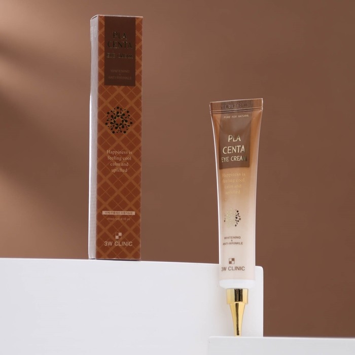 Крем вокруг глаз 3W Clinic, с плацентой, 40 г Крем вокруг глаз 3W Clinic, с плацентой, 40 г