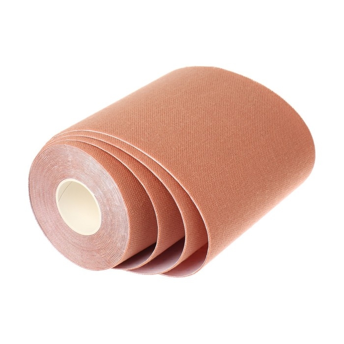 Кинезио-тейп, 10 см × 5 м, цвет бежевый Кинезио-тейп, 10 см × 5 м, цвет бежевый