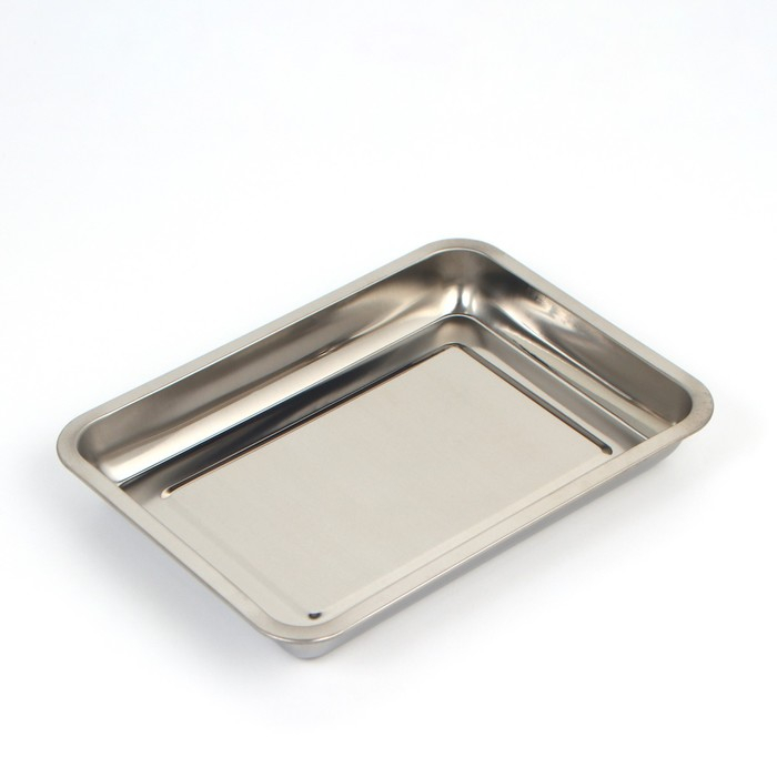 Противень из нержавеющей стали Luxstahl, 36×27×4,8 см Противень из нержавеющей стали Luxstahl, 36×27×4,8 см