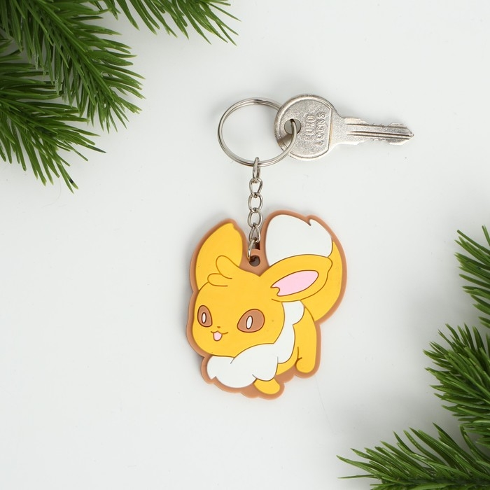 Брелок для ключей , резиновый, аниме «Милаш», 6 х 4,9 см Брелок для ключей , резиновый, аниме «Милаш», 6 х 4,9 см