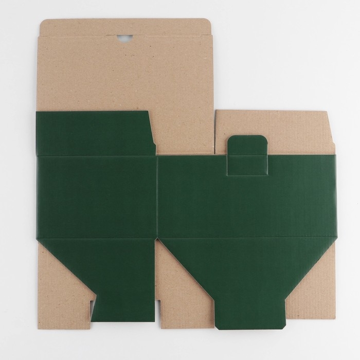 Коробка подарочная складная, упаковка, «Зелёная», 22 х 15 х 10 см Коробка подарочная складная, упаковка, «Зелёная», 22 х 15 х 10 см